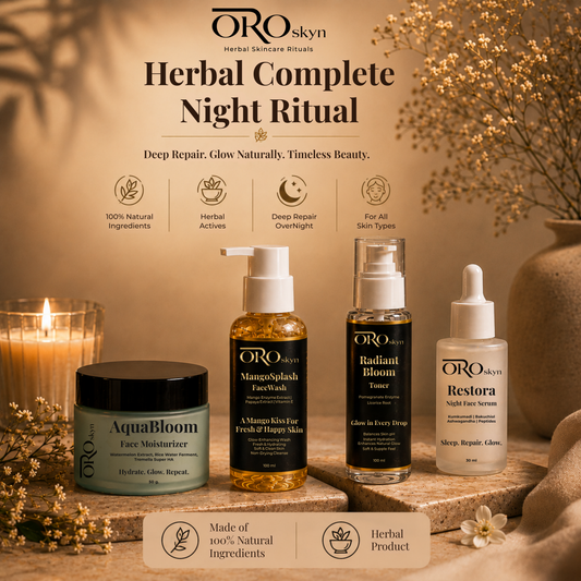 OROskyn Herbal Complete Night Ritual Kit