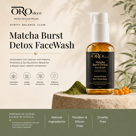 Matcha Burst Detox Face Wash