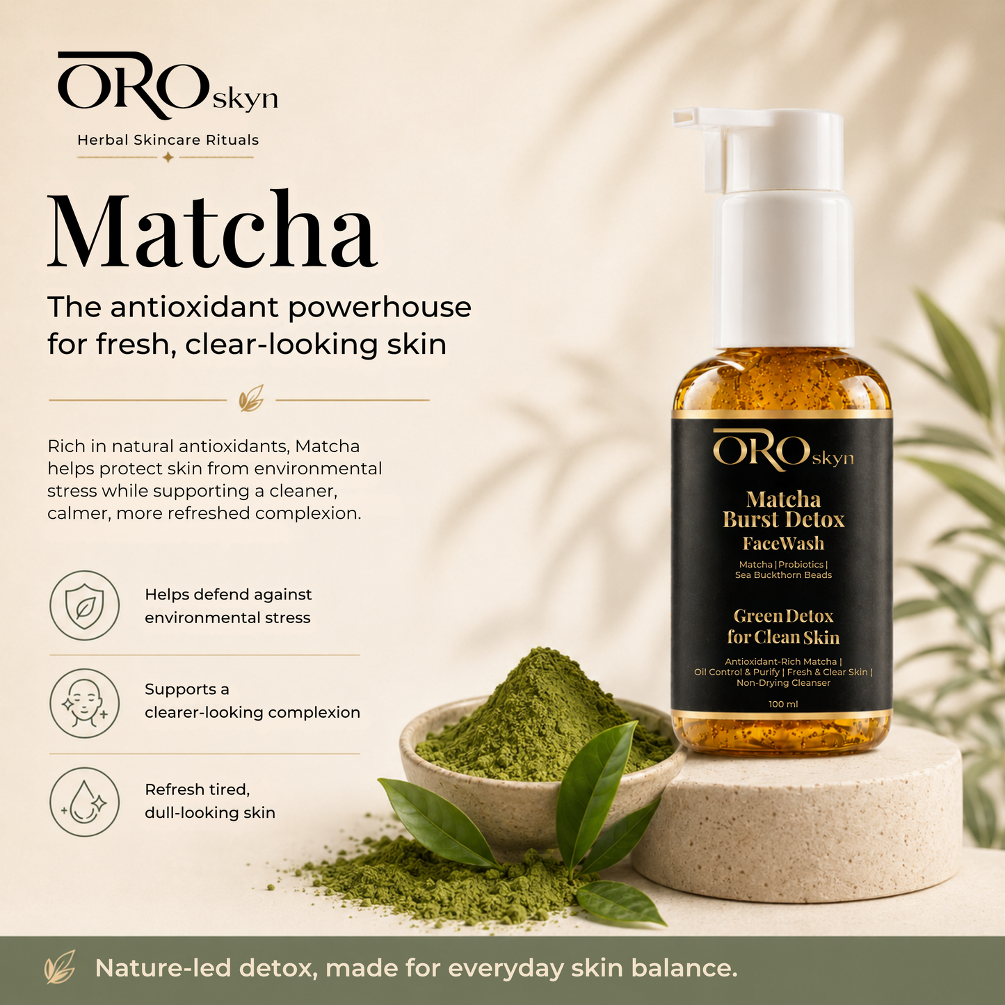 Matcha Burst Detox Cleanser