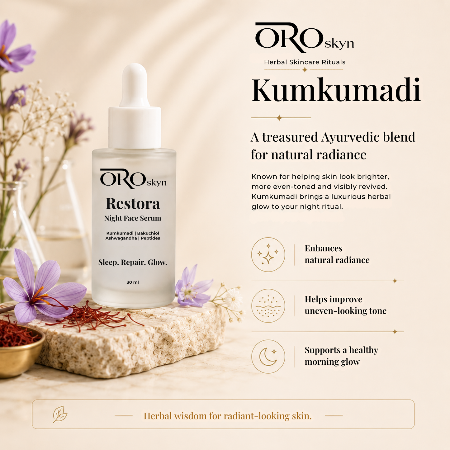 Restora Night Repair Serum
