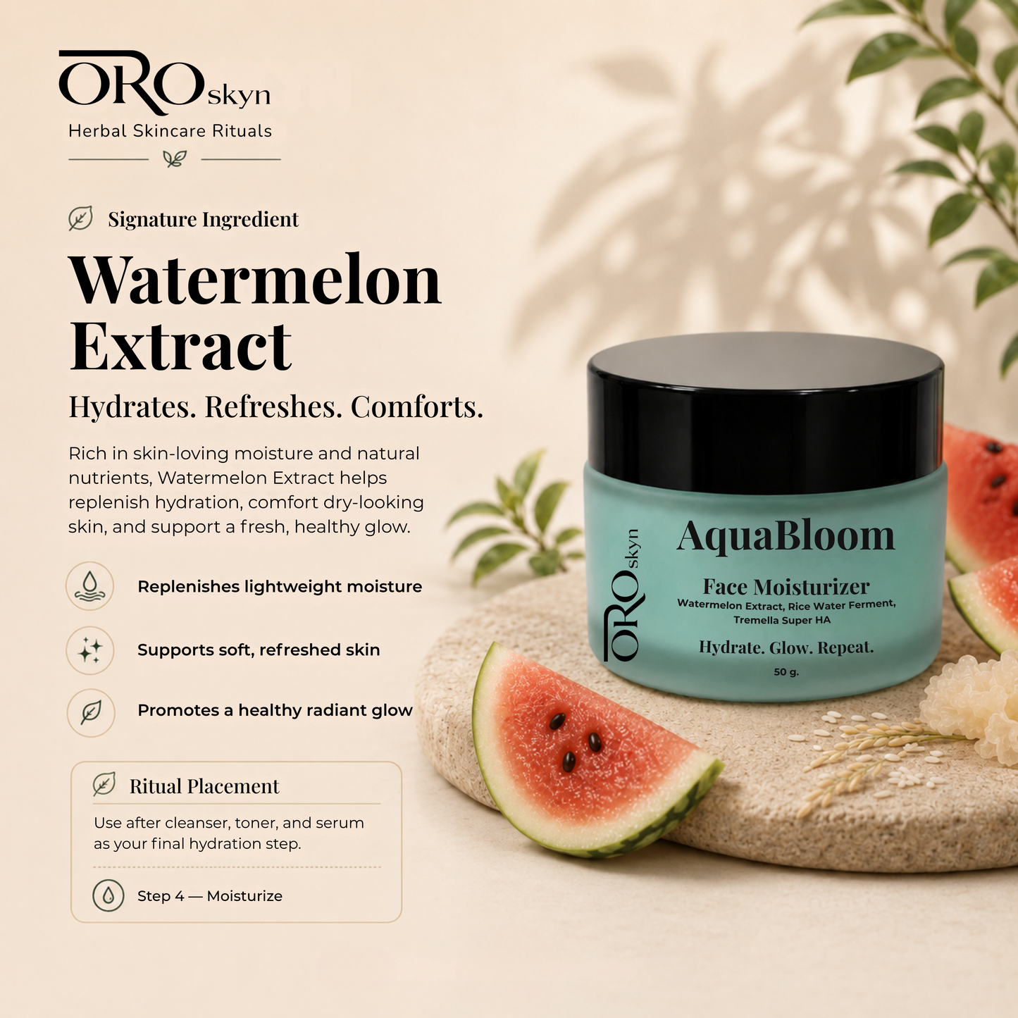 AquaBloom Face Moisturizer