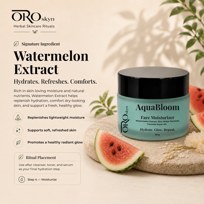 AquaBloom Face Moisturizer