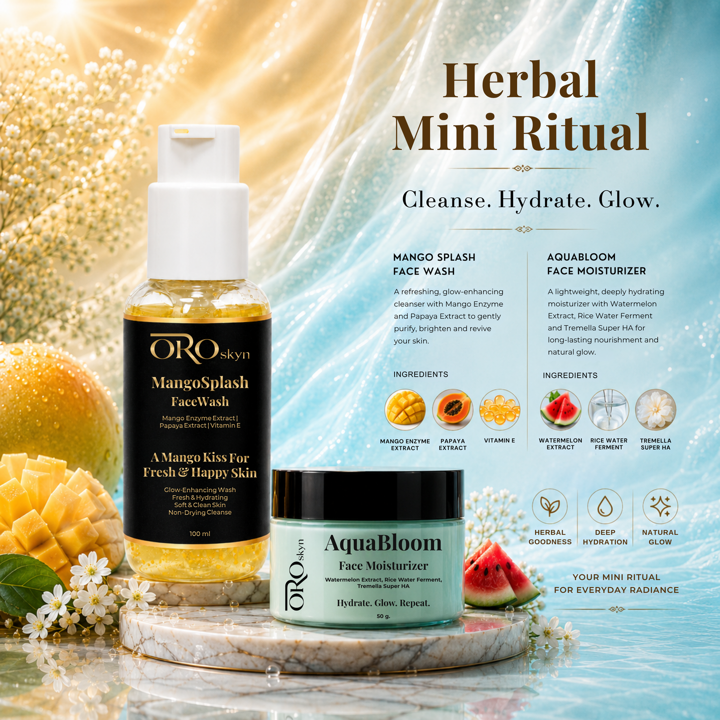 OROskyn Herbal Mini Ritual Kit