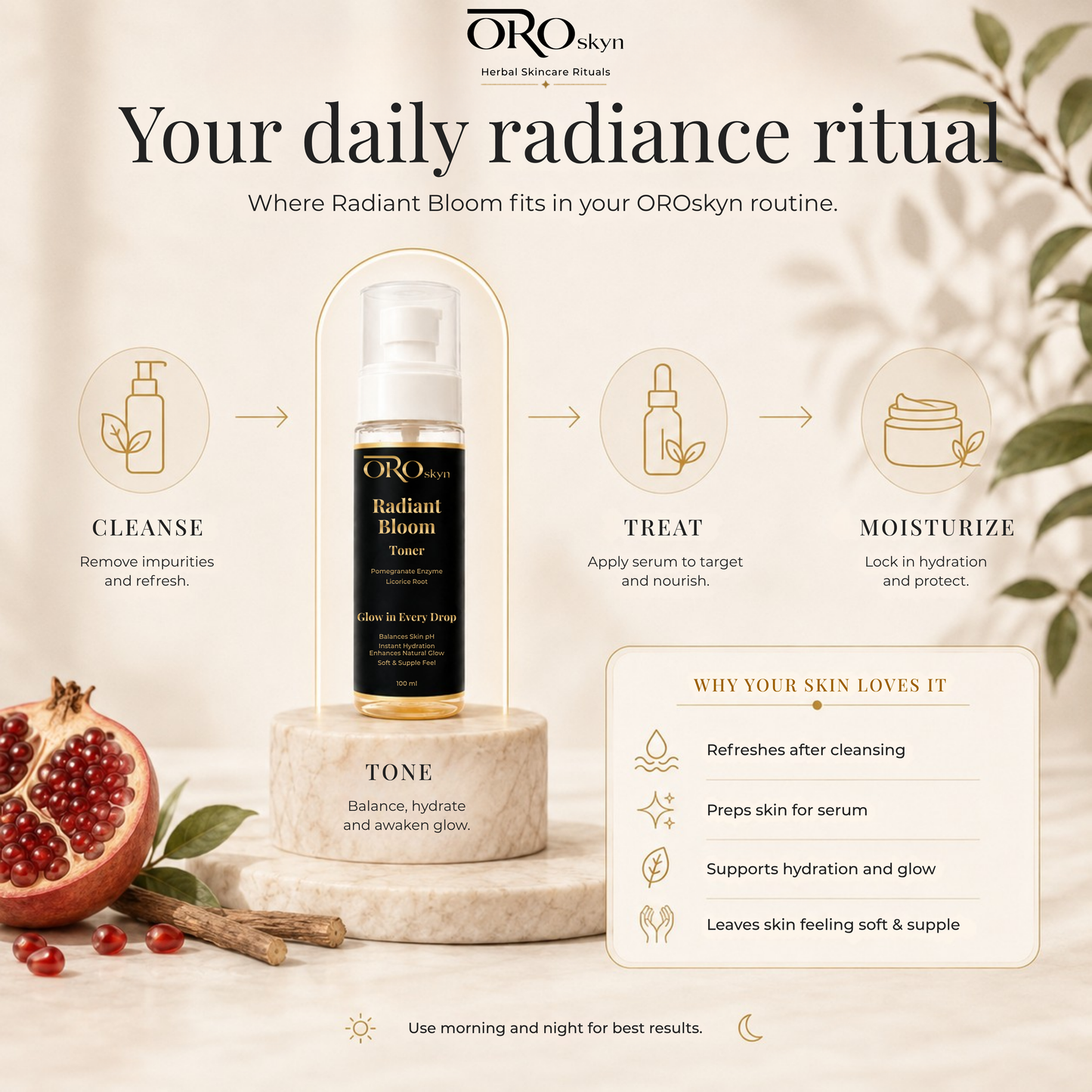 Radiant Bloom Toner