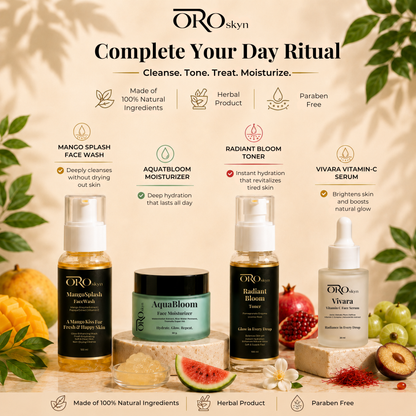 OROskyn Herbal Complete Day Ritual Kit