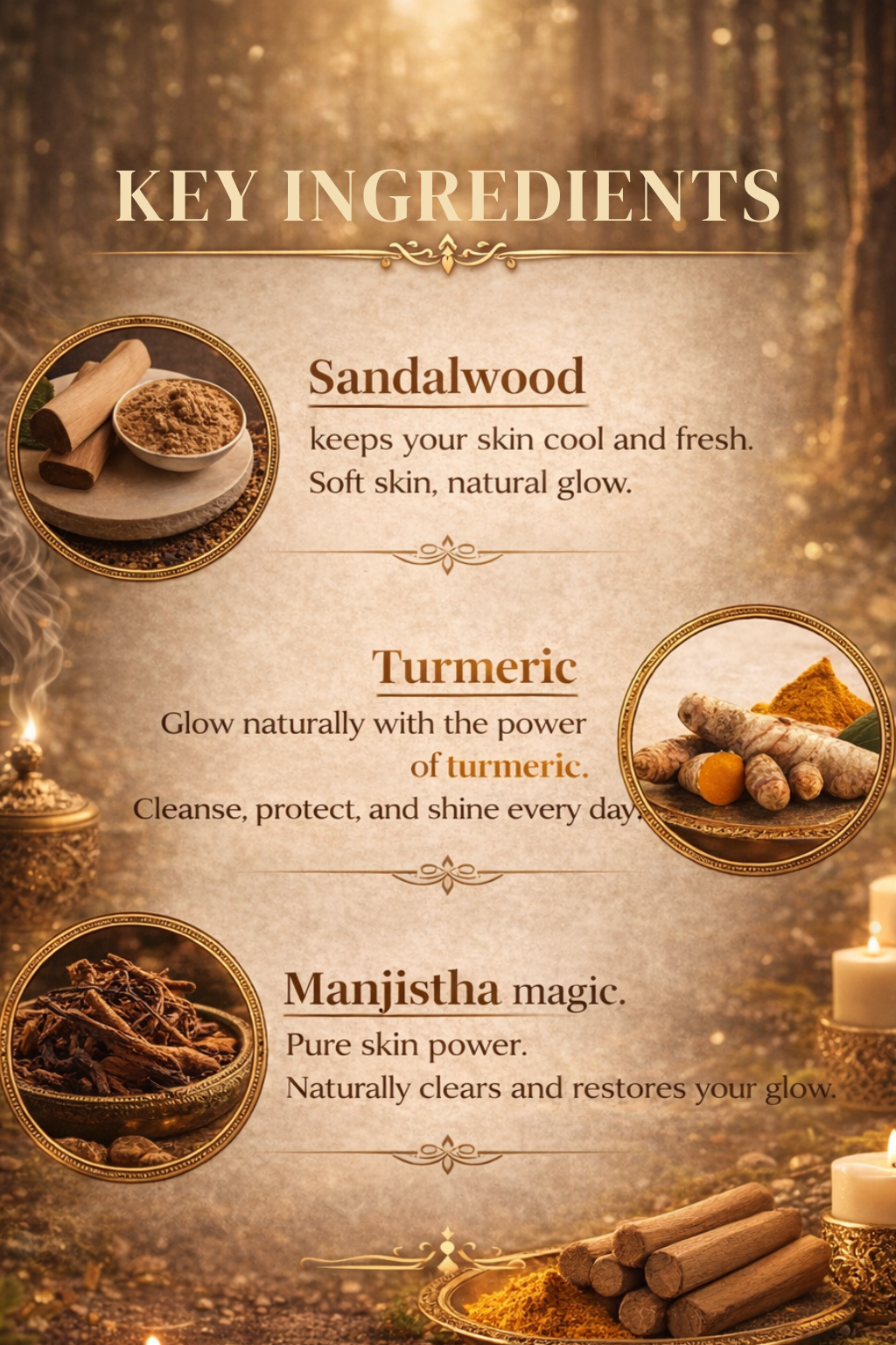 AyurBath Haldi-Chandan Body Wash