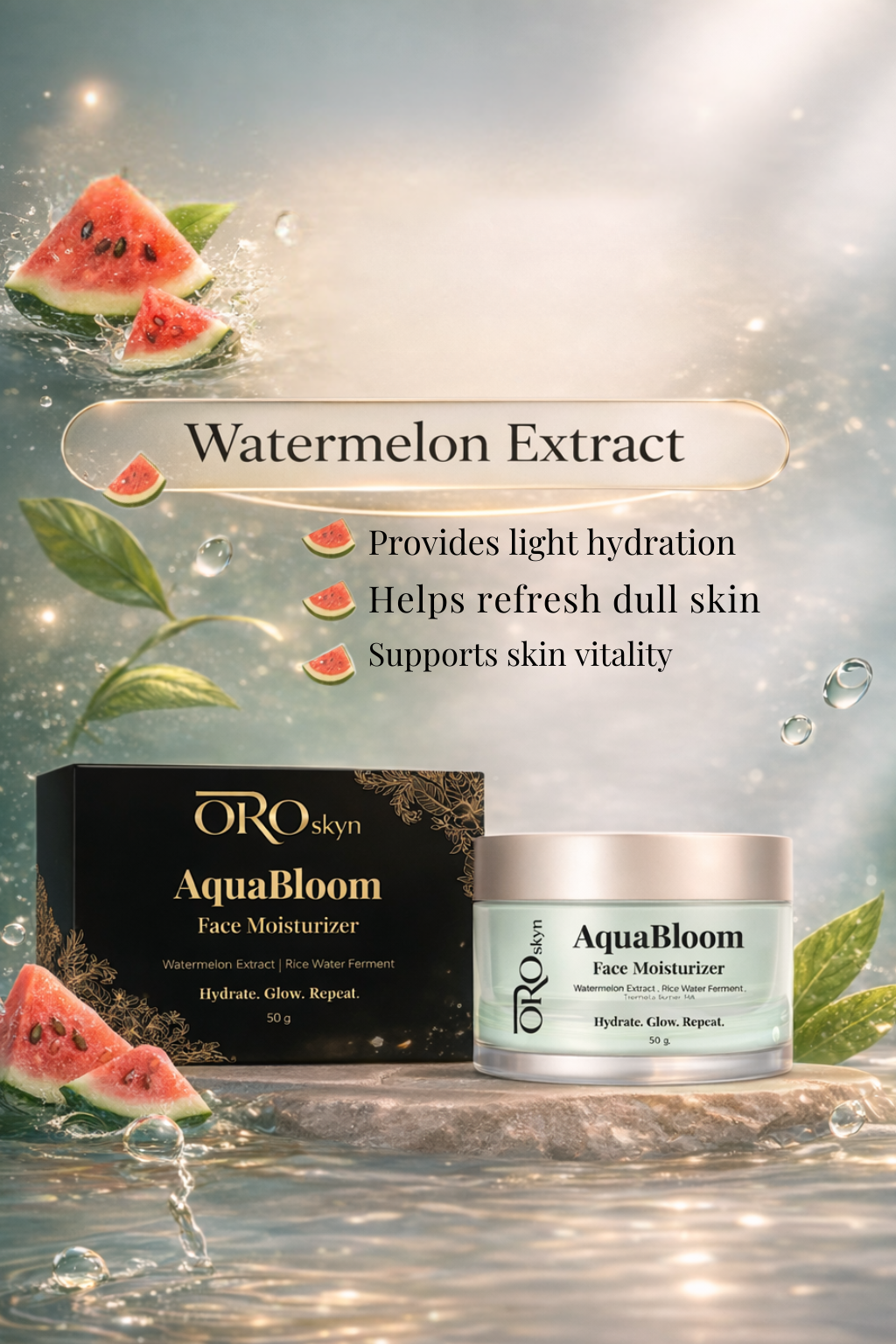 AquaBloom Face Moisturizer